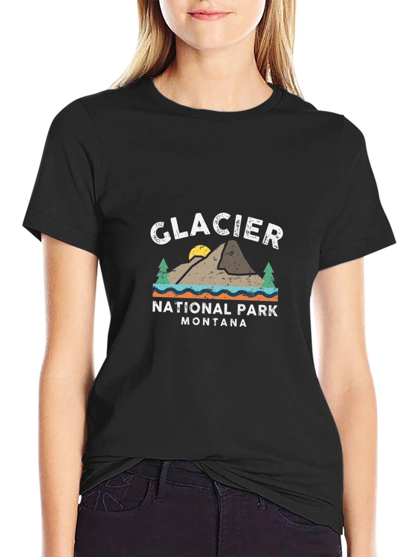 Glacier National Park Montana T-Shirt
