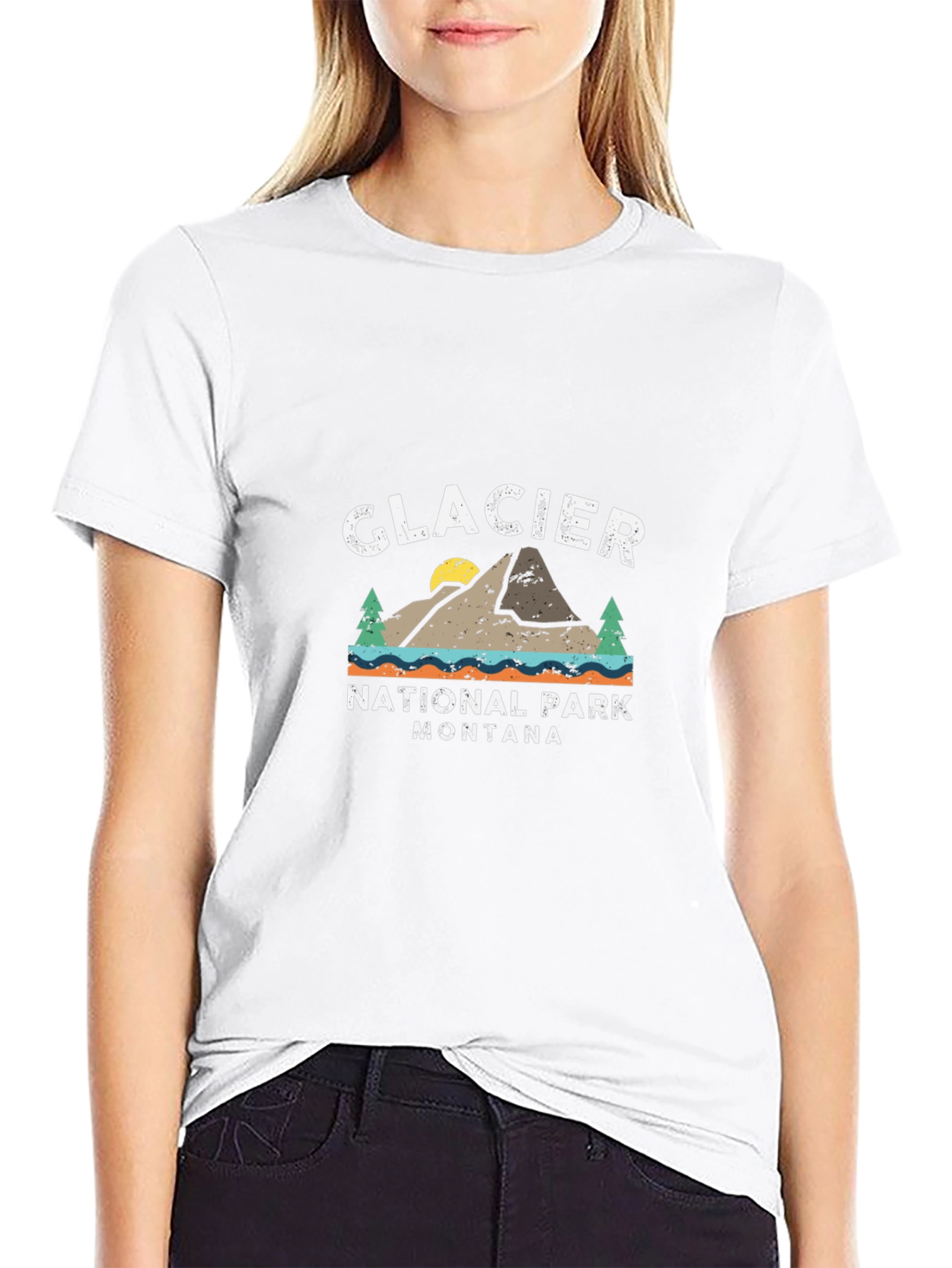 Glacier National Park Montana T-Shirt