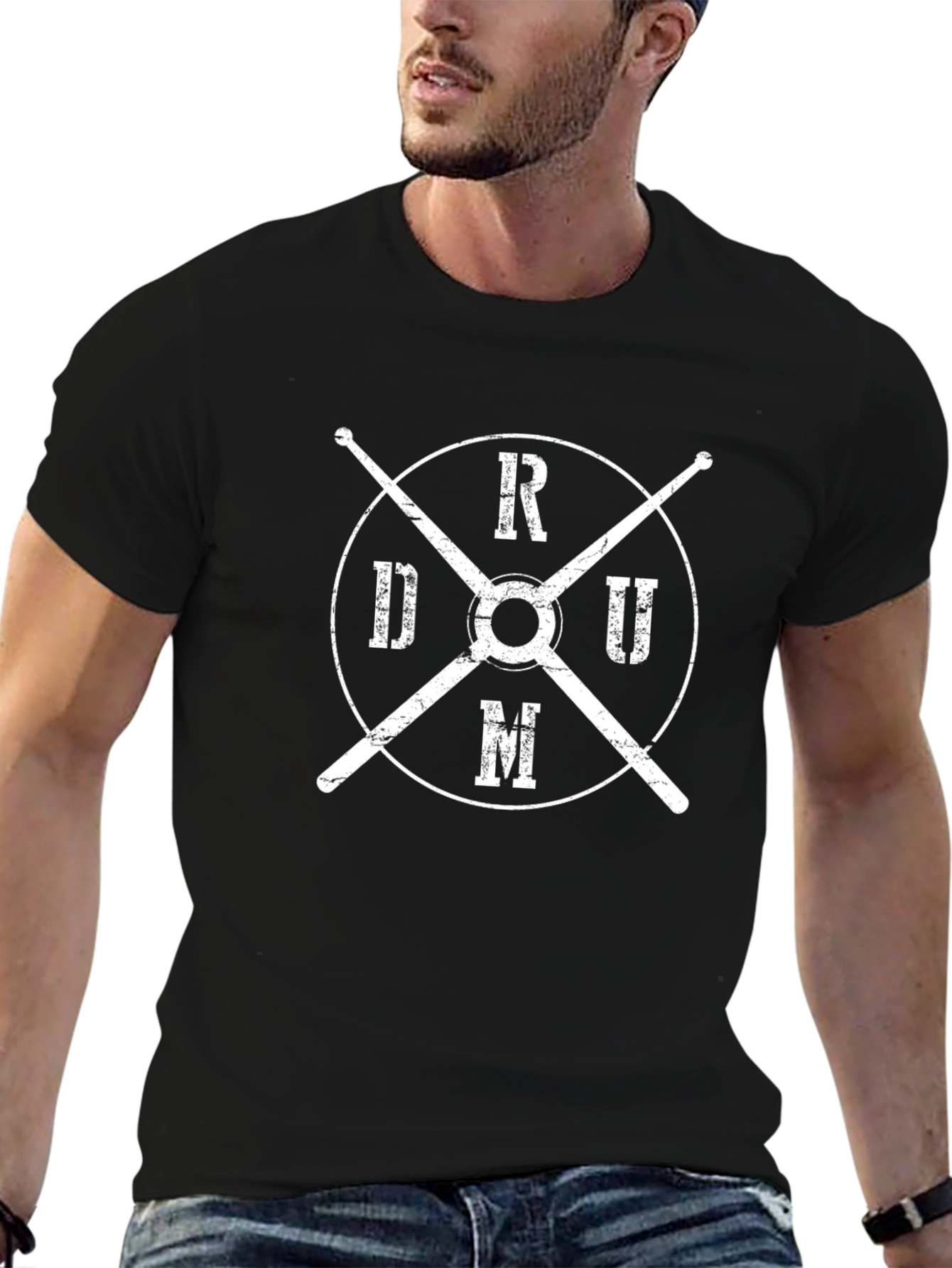 Drummer T-Shirt - Drum Sticks Graphic