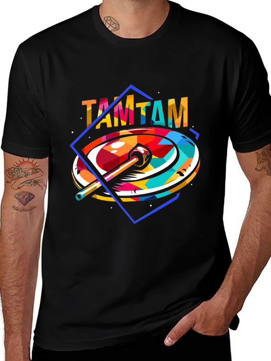 Abstract TAMTAM Graphic T-Shirt