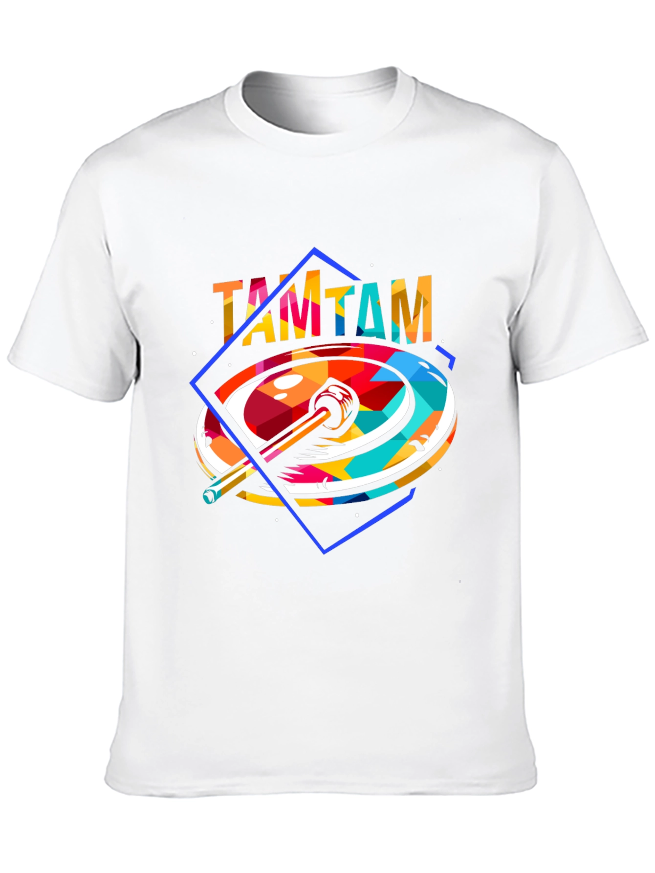 Abstract TAMTAM Graphic T-Shirt
