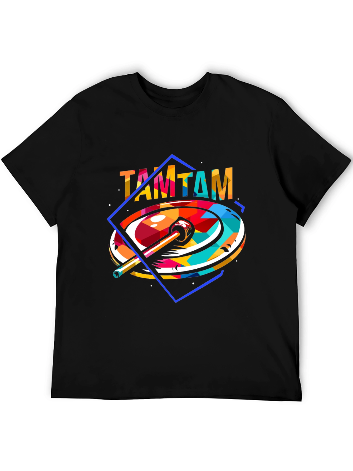 Abstract TAMTAM Graphic T-Shirt