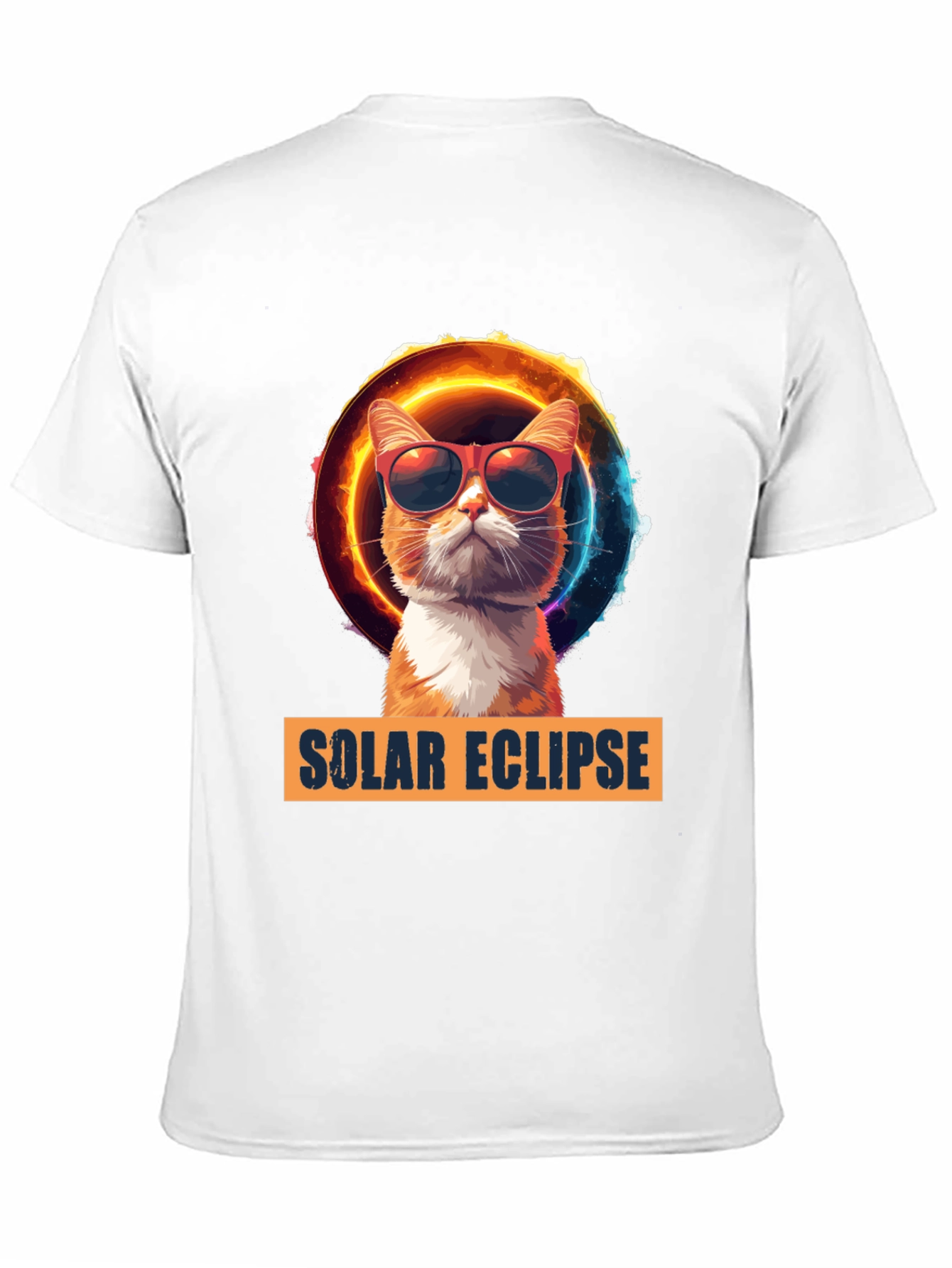 Solar Eclipse Cat T-Shirt