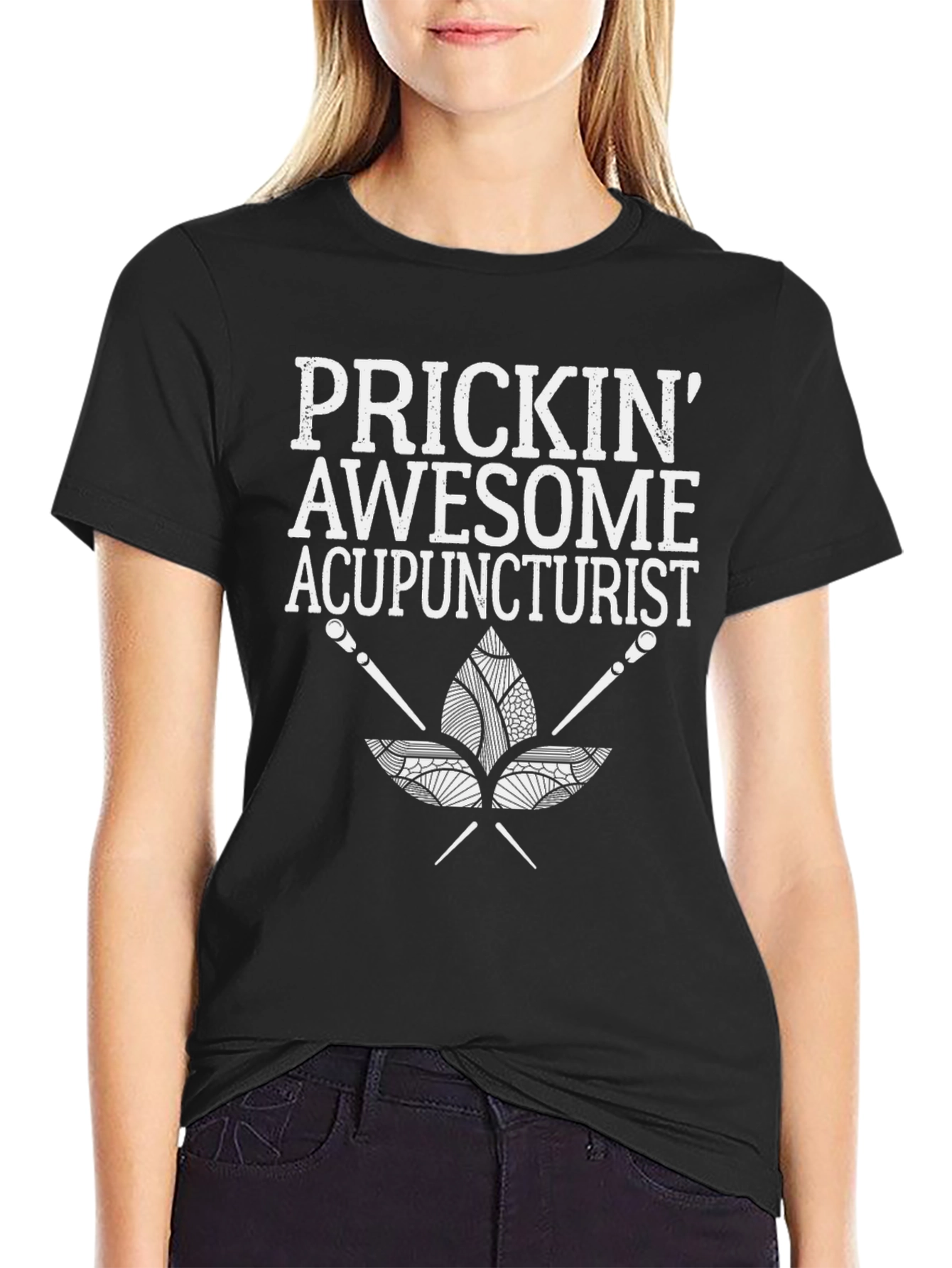 Prickin Awesome Acupuncturist T-Shirt