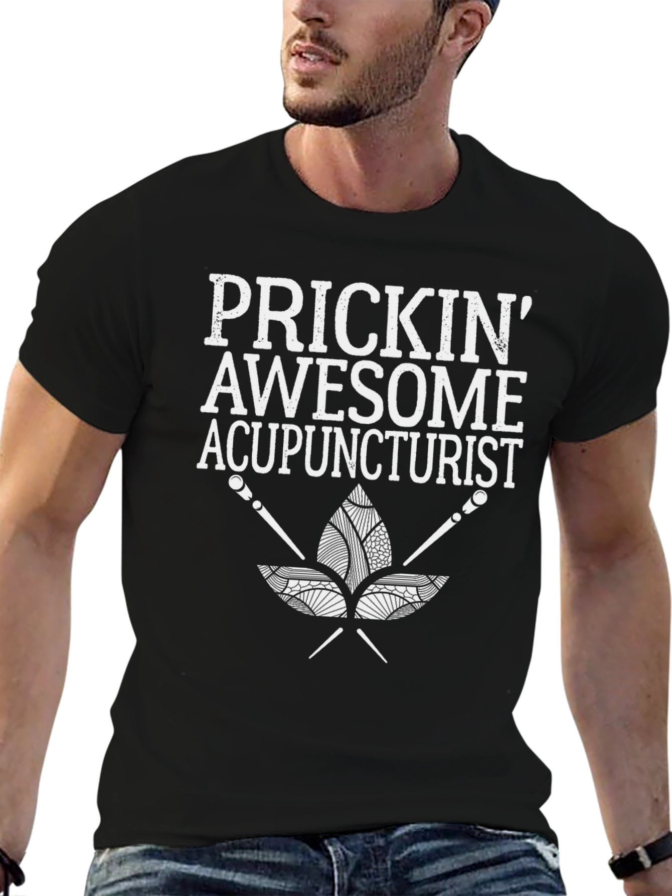 Prickin Awesome Acupuncturist T-Shirt