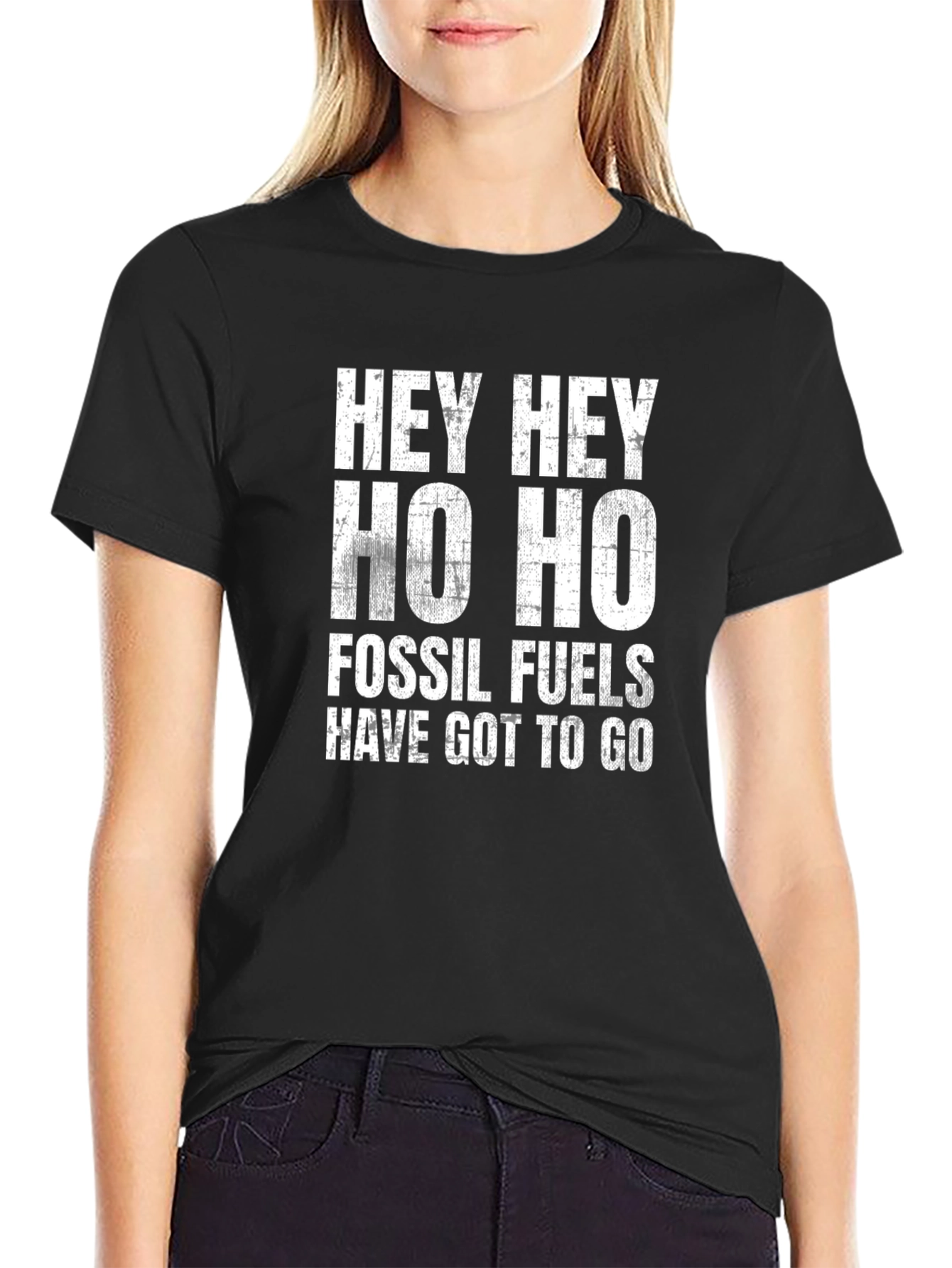 Fossil Fuels Must Go T-Shirt