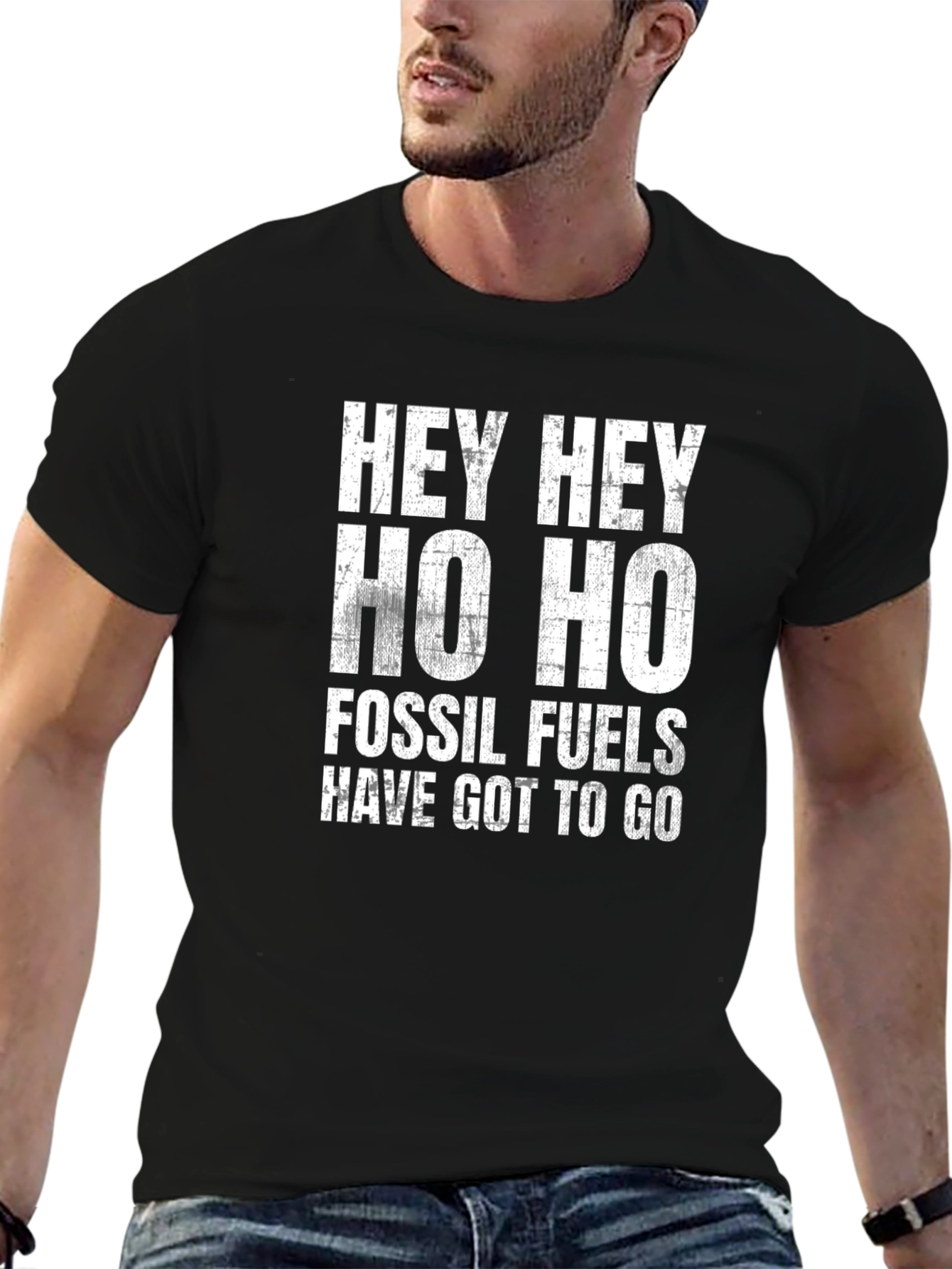 Fossil Fuels Must Go T-Shirt