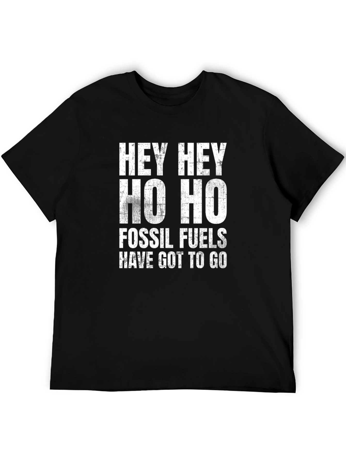 Fossil Fuels Must Go T-Shirt