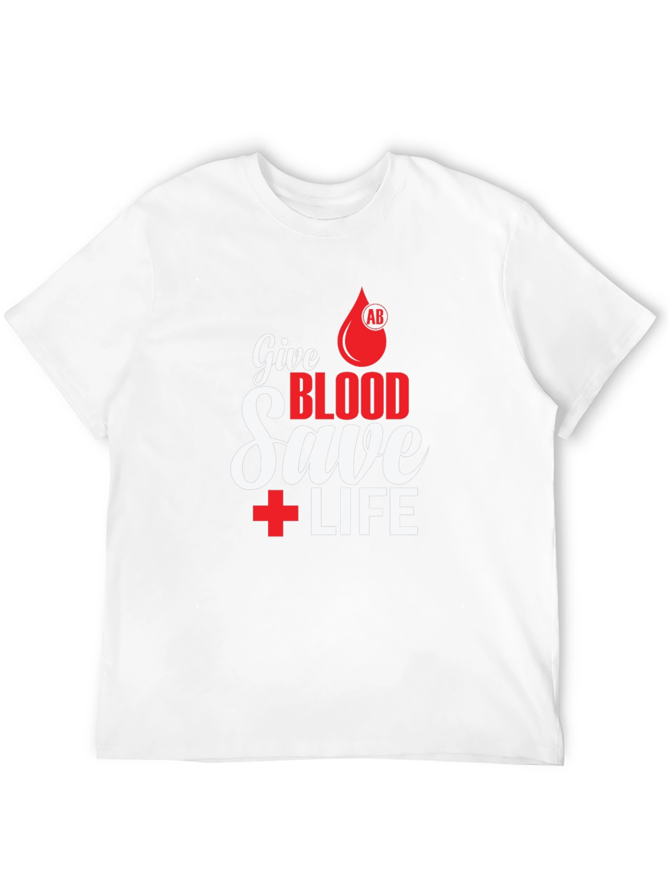 Give Blood Save Life Graphic T-Shirt