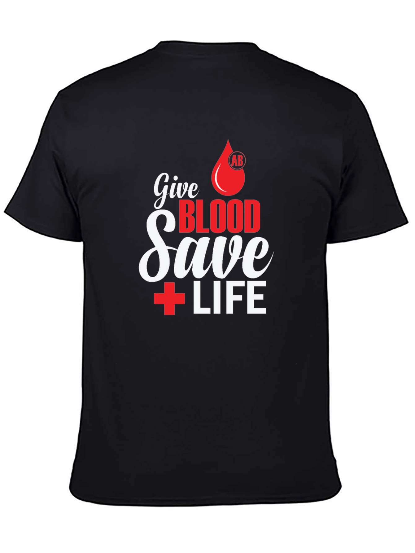 Give Blood Save Life Graphic T-Shirt