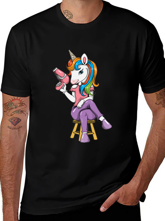 Unicorn Hair Stylist Graphic Tee
