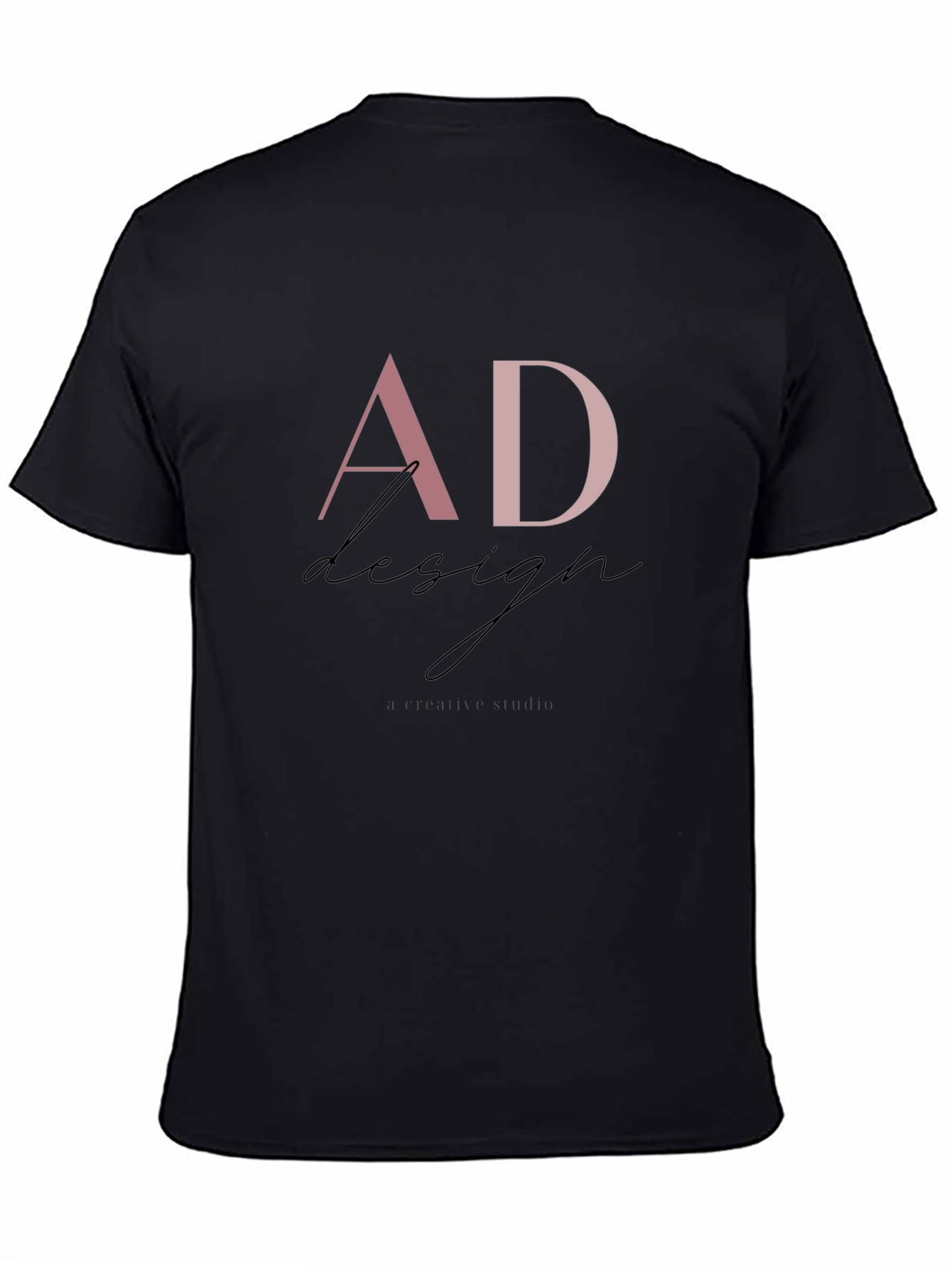 AD Design Studio Black Graphic T-Shirt