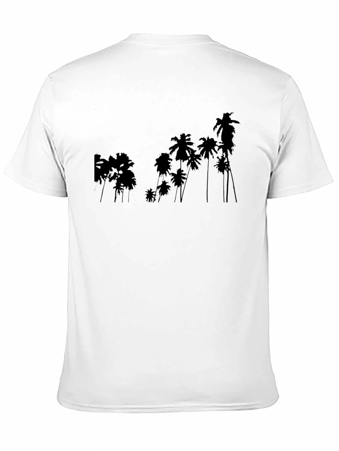 Black Palm Tree Silhouette T-Shirt