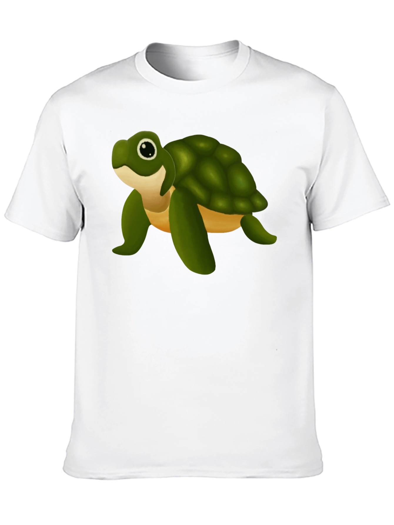 Turtle Graphic Tee - Unisex Black T-Shirt