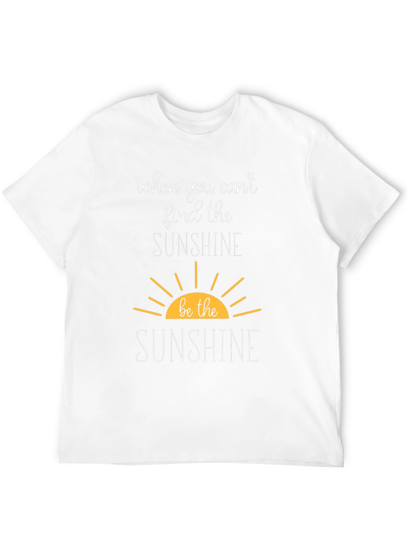 Be The Sunshine Graphic Tee - Inspirational T-Shirt