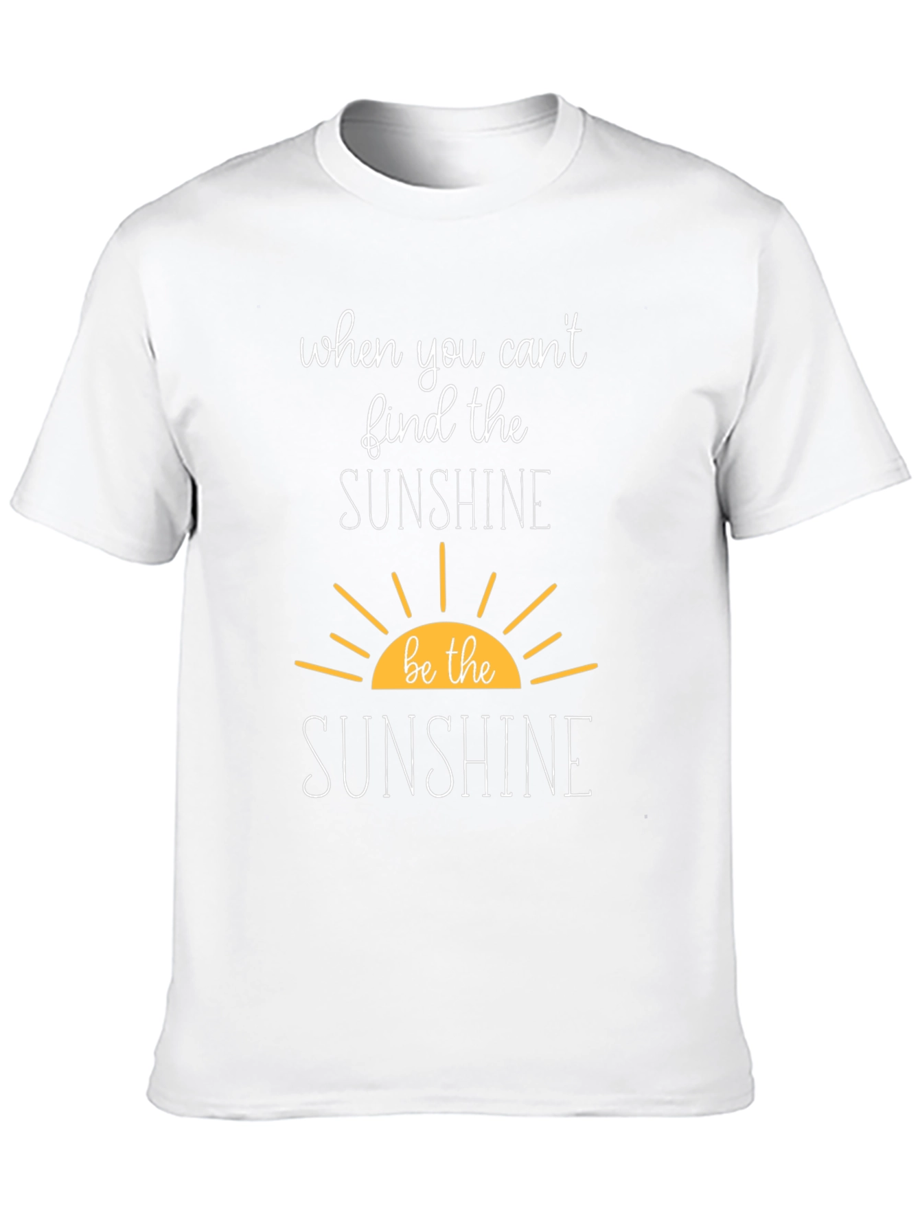 Be The Sunshine Graphic Tee - Inspirational T-Shirt