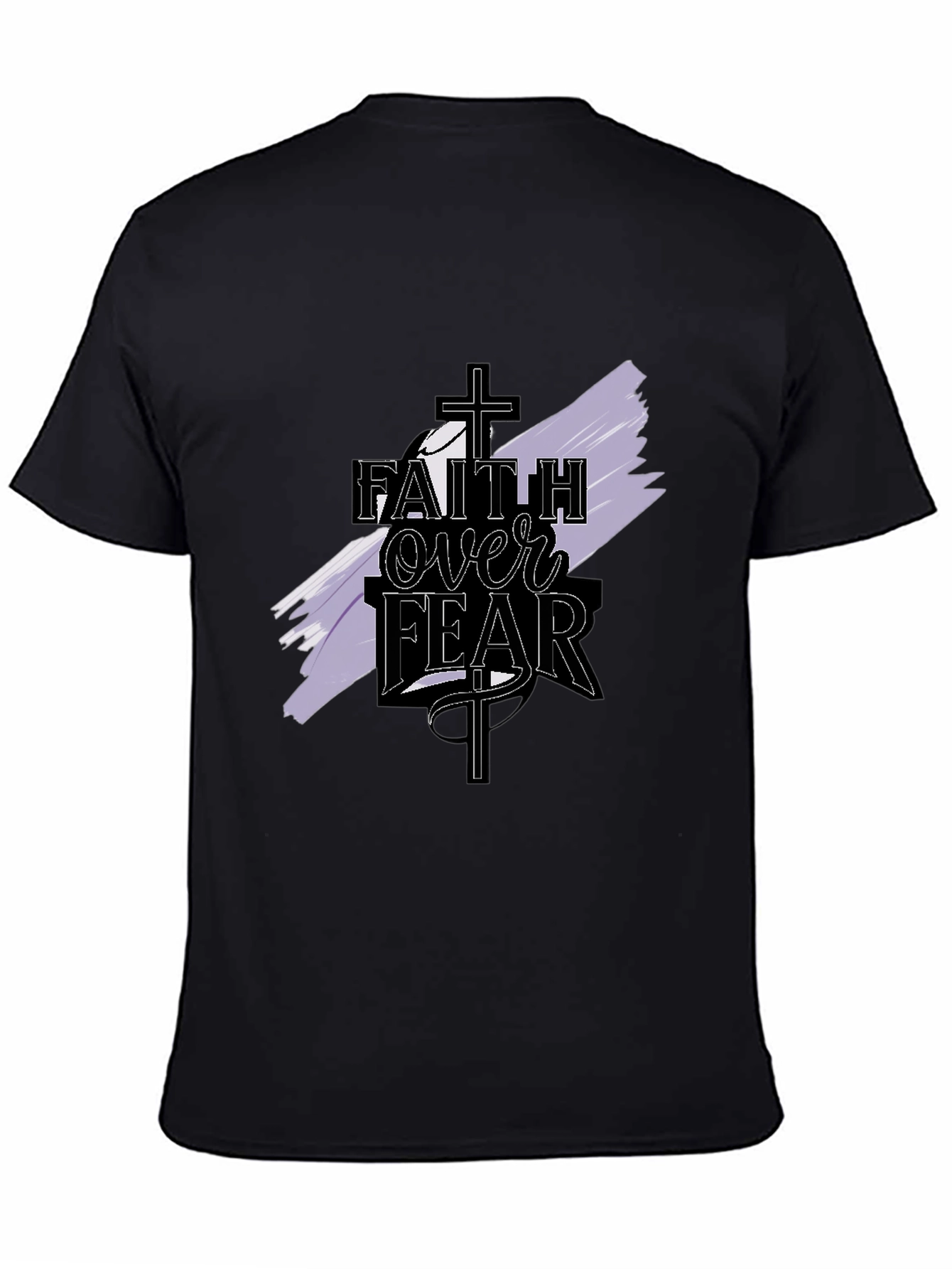 Faith Over Fear Graphic Tee - Christian Apparel