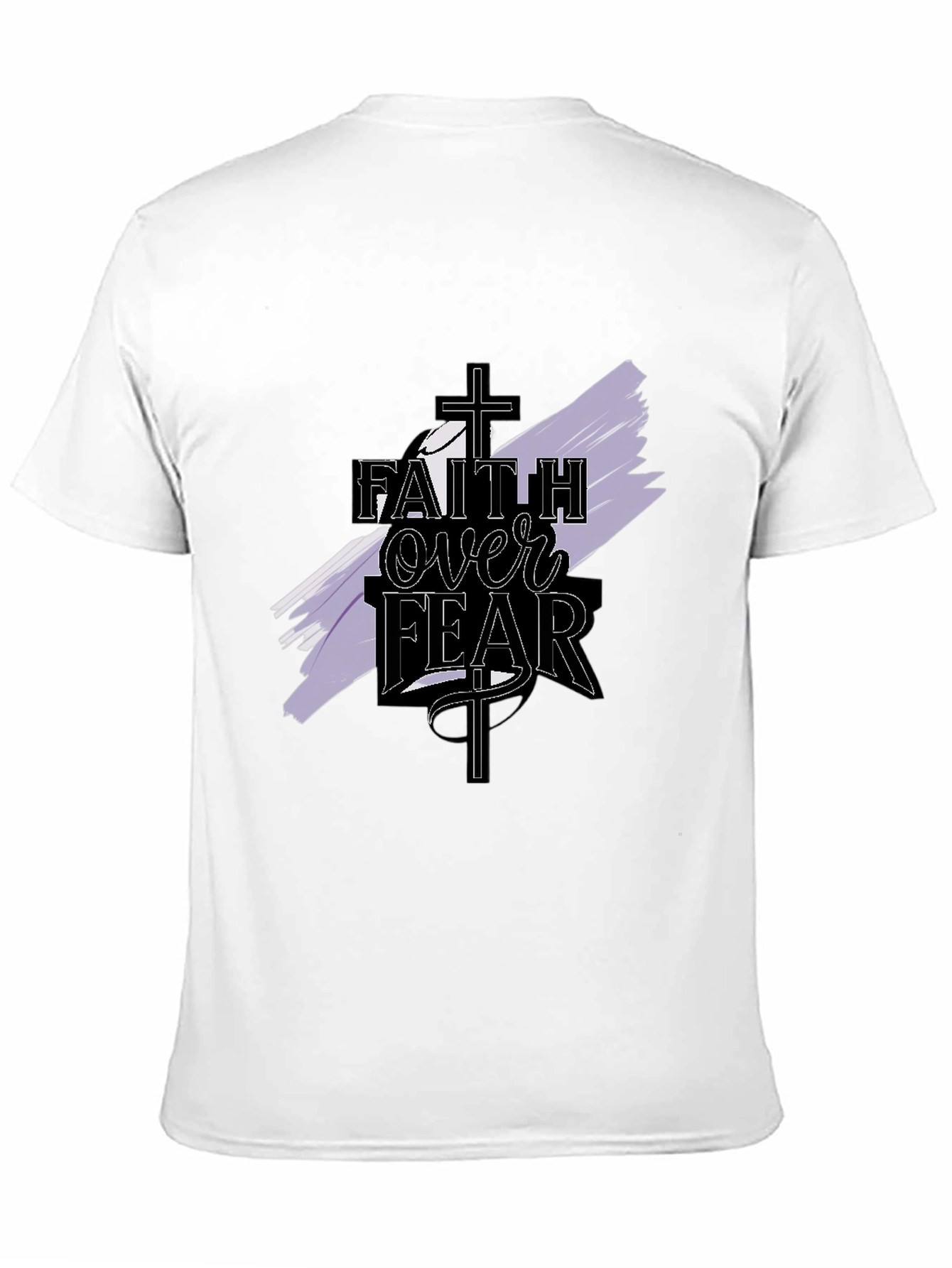 Faith Over Fear Graphic Tee - Christian Apparel