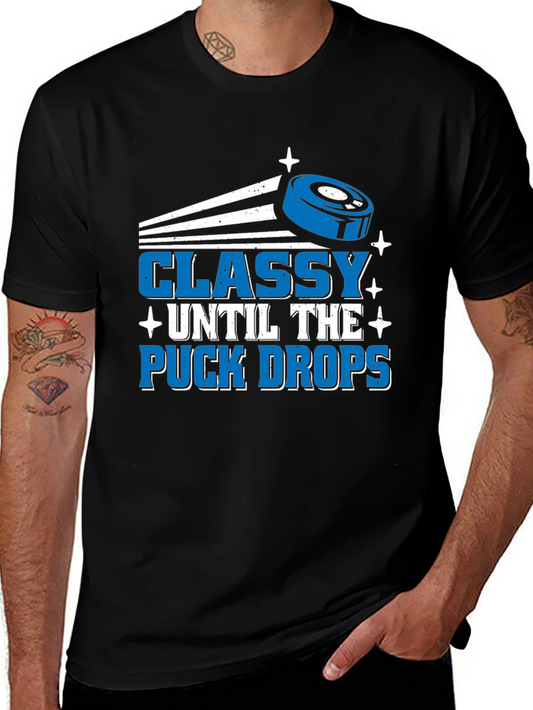 Classy Hockey Puck T-Shirt