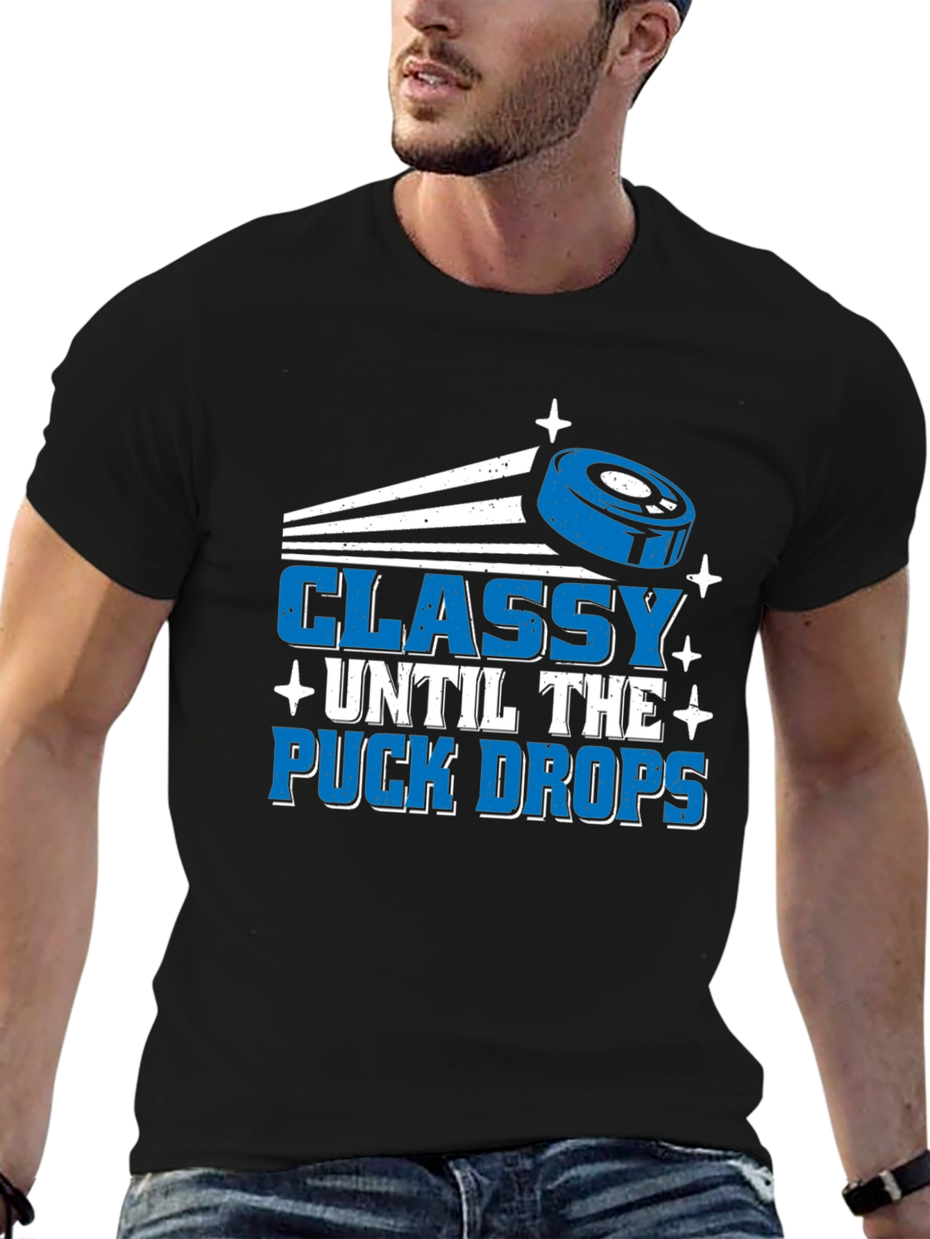 Classy Hockey Puck T-Shirt