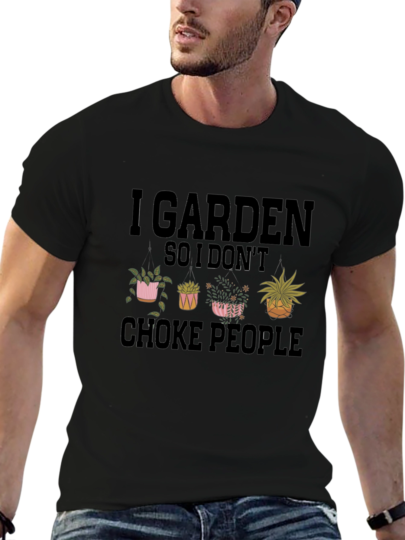 I Garden So I Dont Choke People T-Shirt
