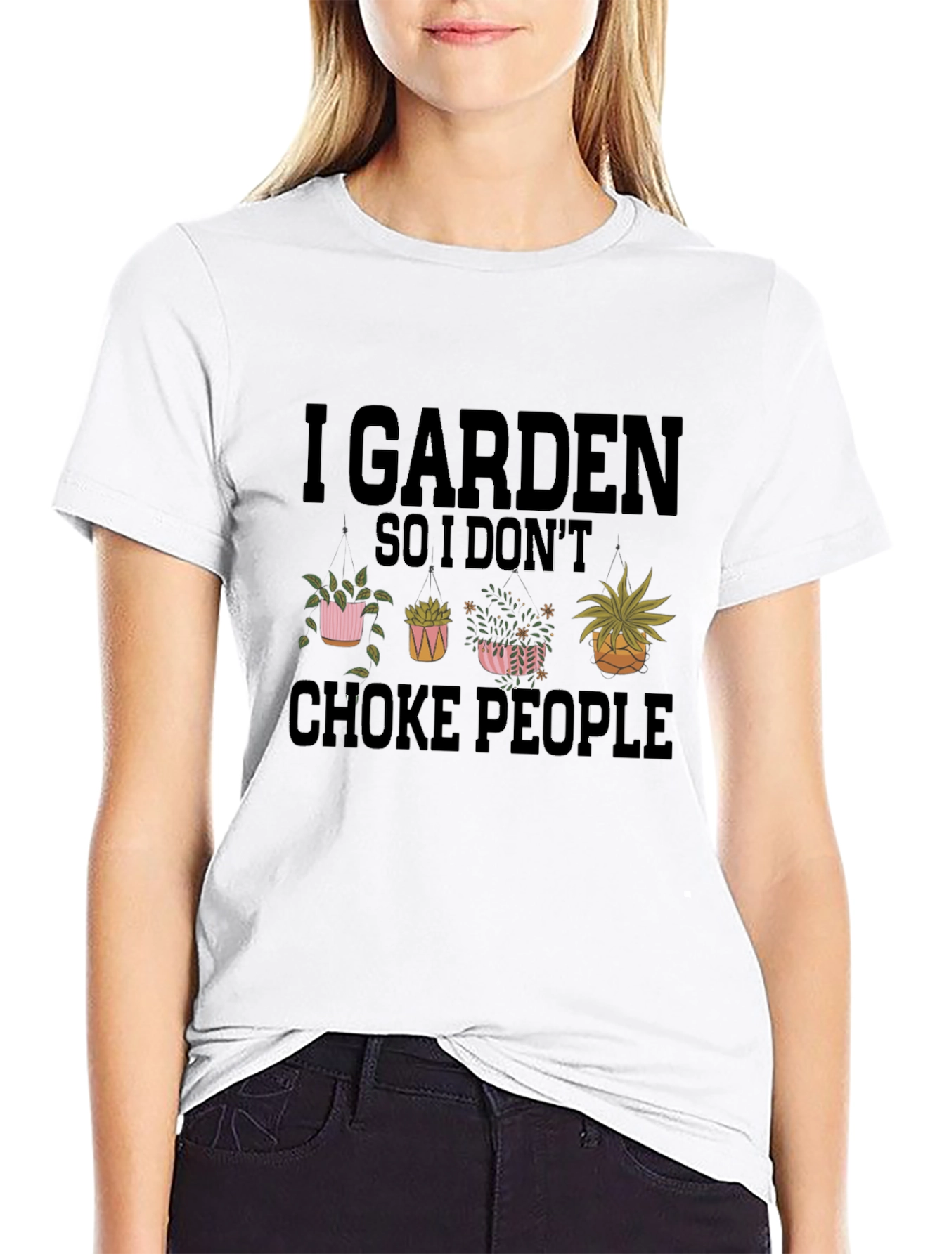 I Garden So I Dont Choke People T-Shirt