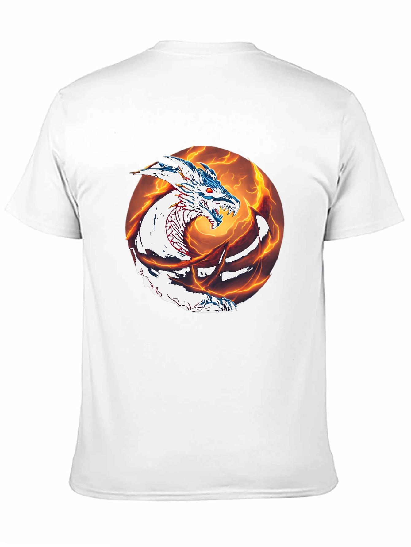Dragon Graphic Tee - Mens Black T-Shirt
