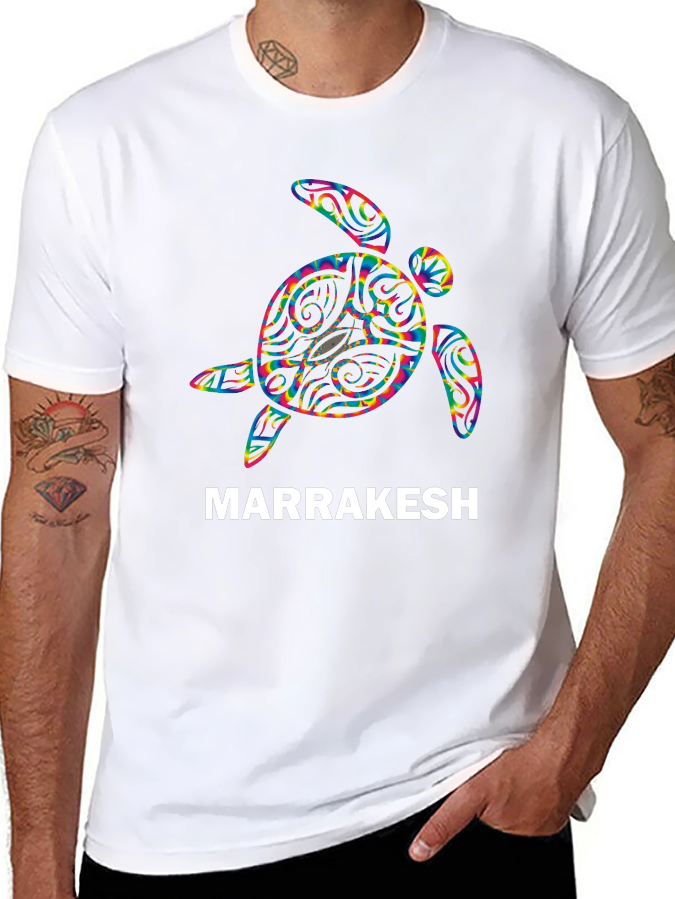 Marrakesh Turtle Graphic Tee