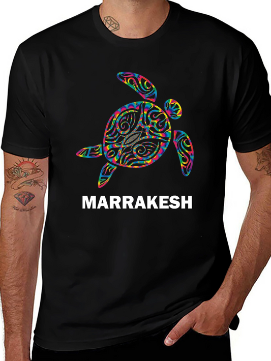 Marrakesh Turtle Graphic Tee