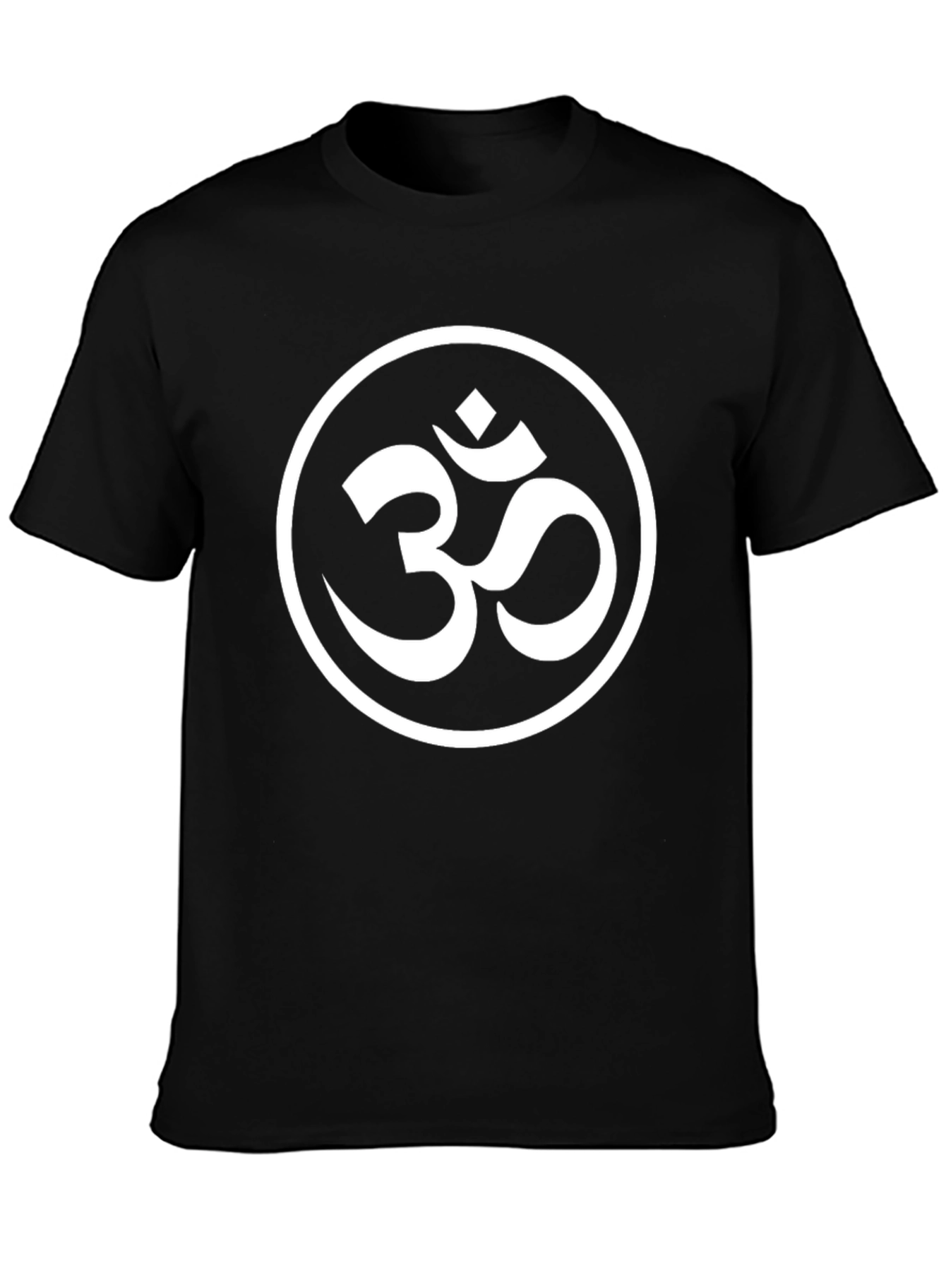 Om Symbol Graphic Tee - Black