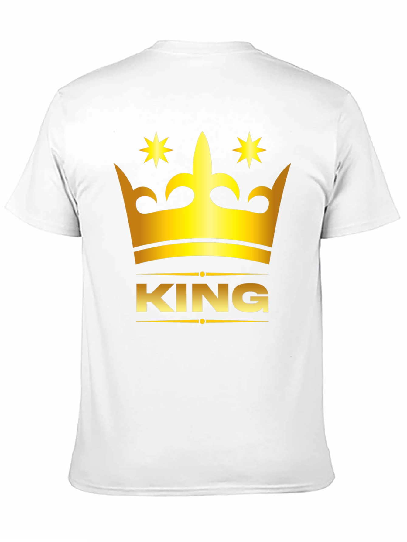 King Crown Graphic Black T-Shirt