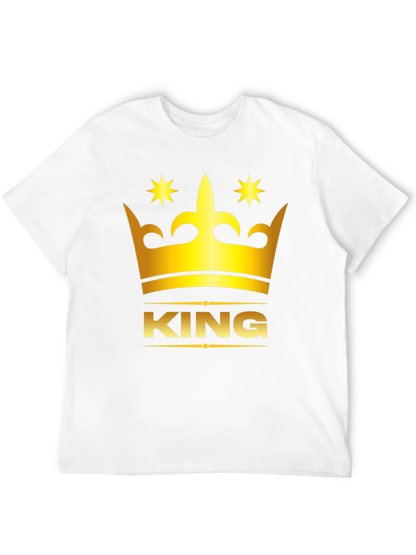 King Crown Graphic Black T-Shirt