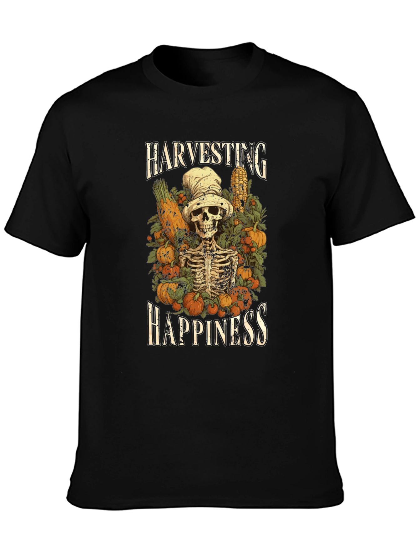 Harvesting Happiness Graphic Tee - Spooky Season