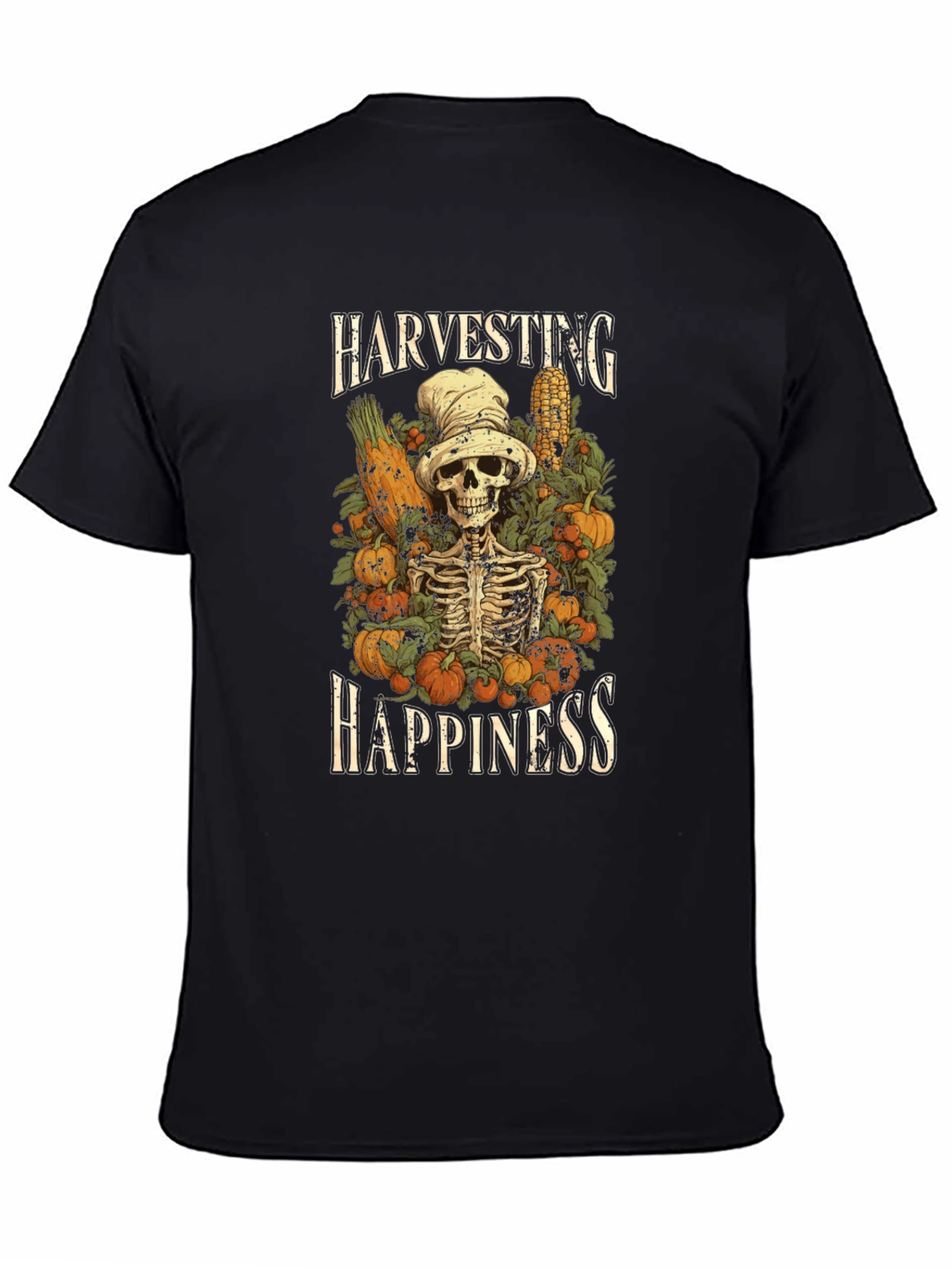 Harvesting Happiness Graphic Tee - Spooky Season
