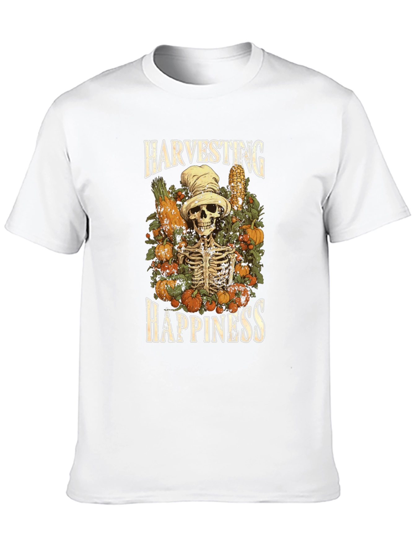 Harvesting Happiness Graphic Tee - Spooky Season