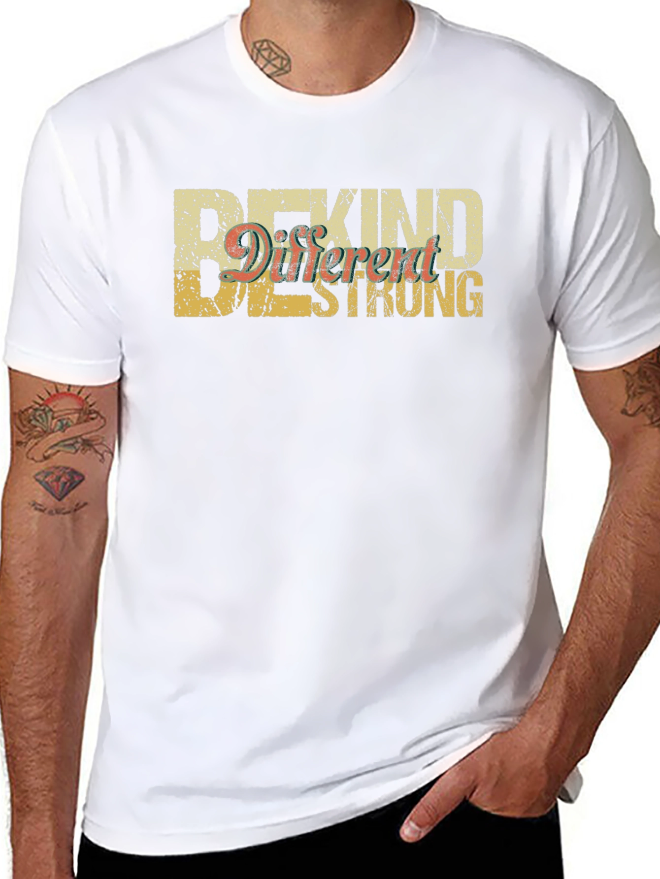 Be Kind Different Strong T-Shirt