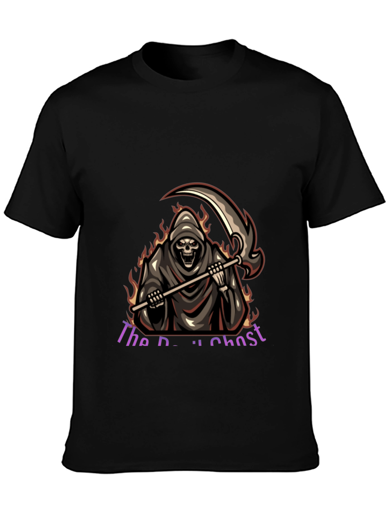 Grim Reaper Graphic T-Shirt - Death Ghost Tee