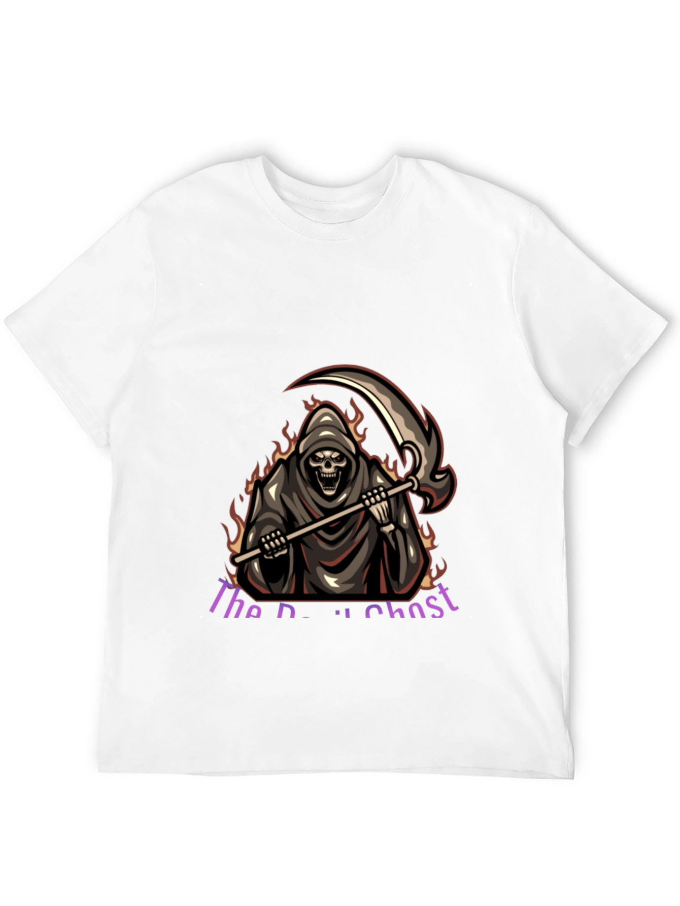 Grim Reaper Graphic T-Shirt - Death Ghost Tee