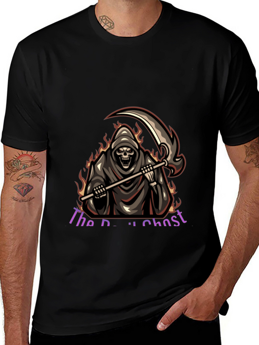 Grim Reaper Graphic T-Shirt - Death Ghost Tee