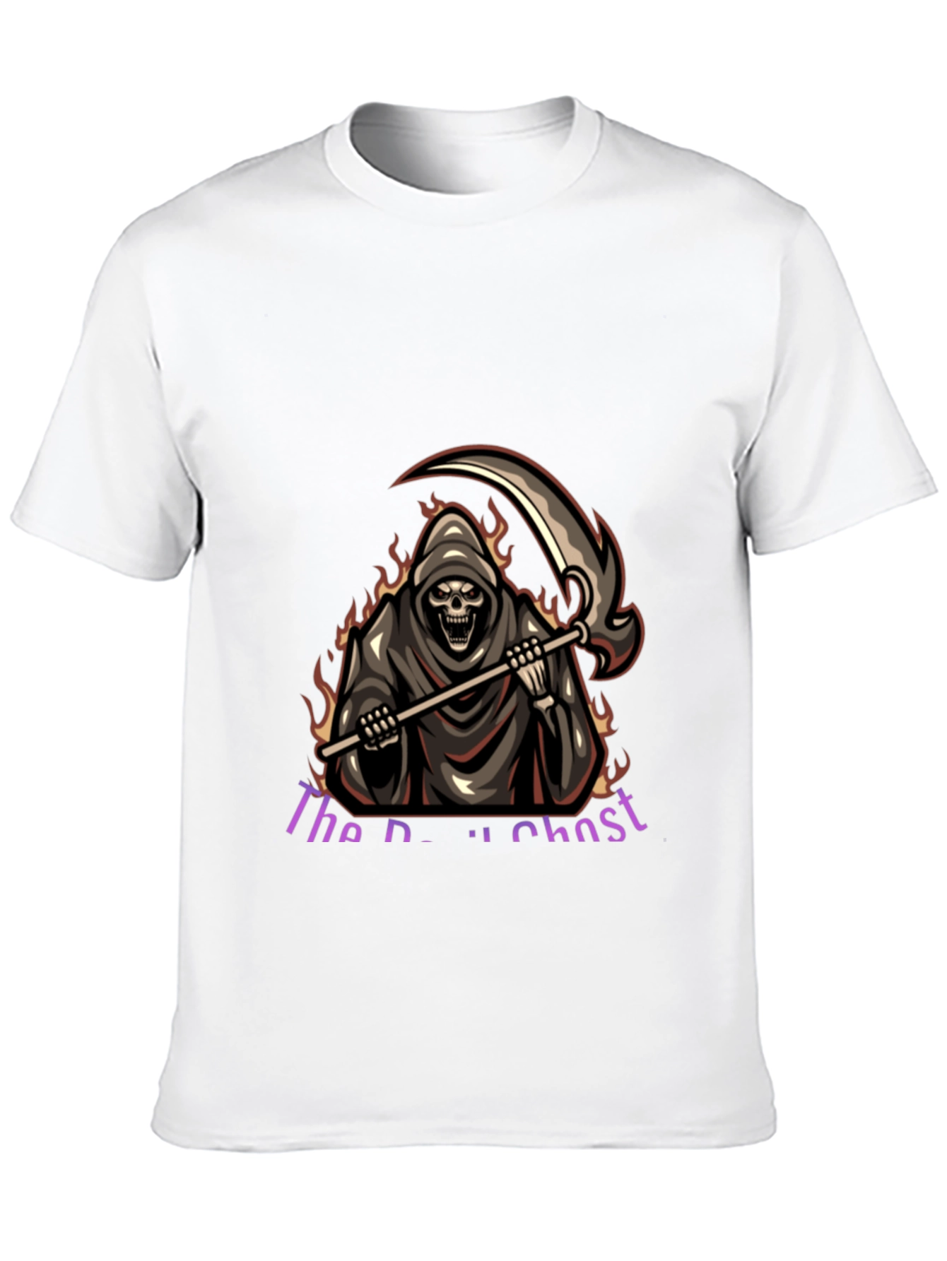 Grim Reaper Graphic T-Shirt - Death Ghost Tee