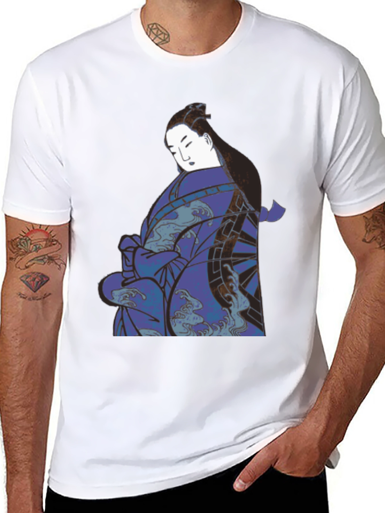 Japanese Art T-Shirt - Black