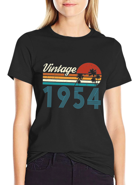 Vintage 1954 Palm Tree Graphic Tee