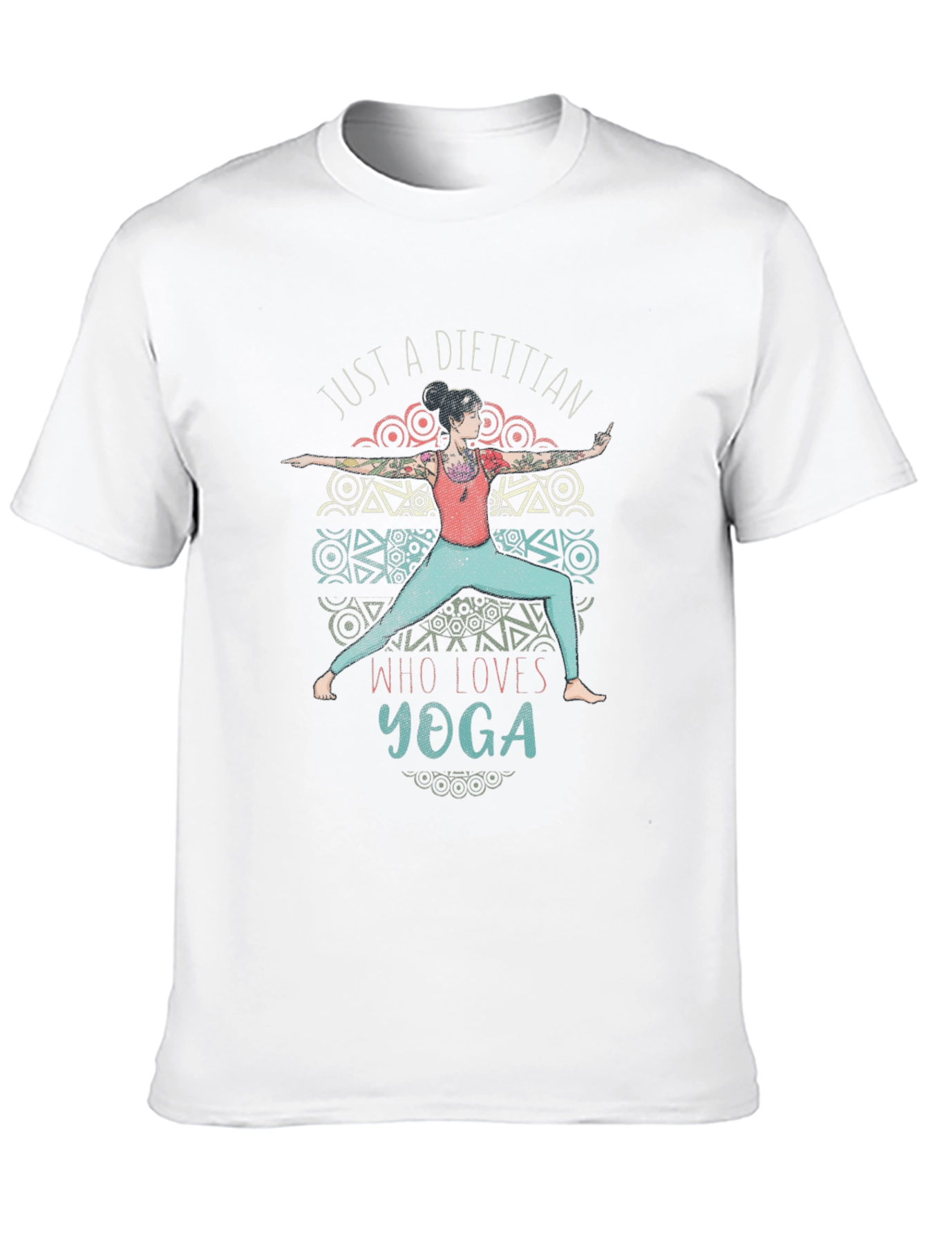 Dietitian Yoga Lover Graphic Tee