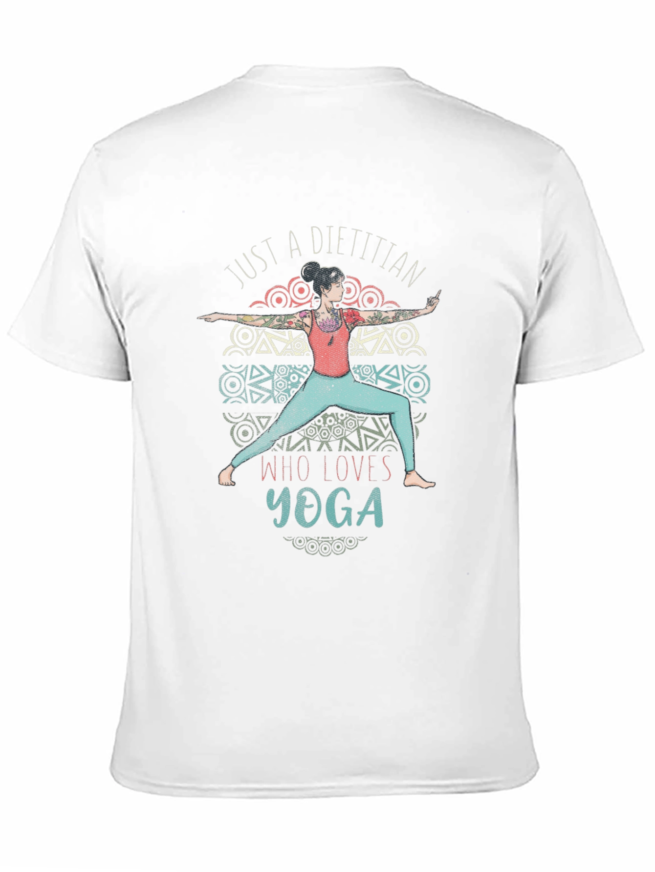 Dietitian Yoga Lover Graphic Tee
