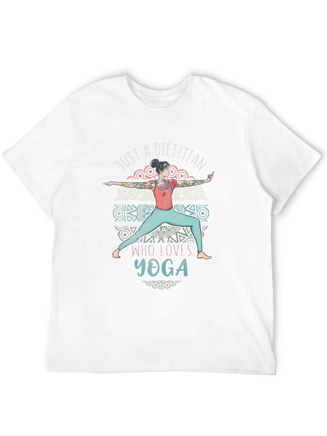 Dietitian Yoga Lover Graphic Tee