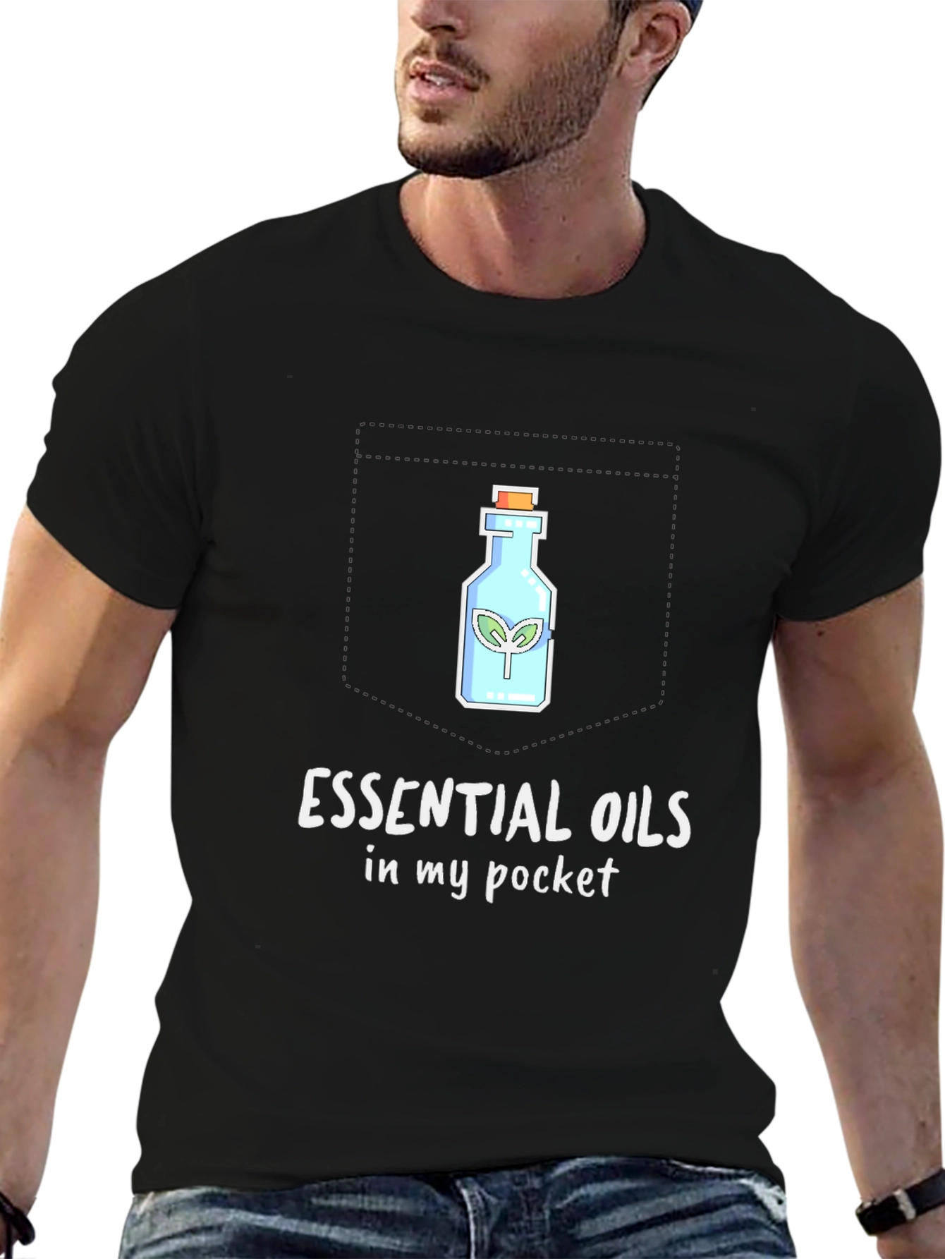 Essential Oils Graphic T-Shirt