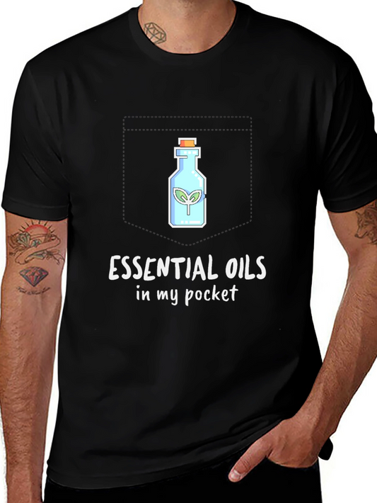Essential Oils Graphic T-Shirt