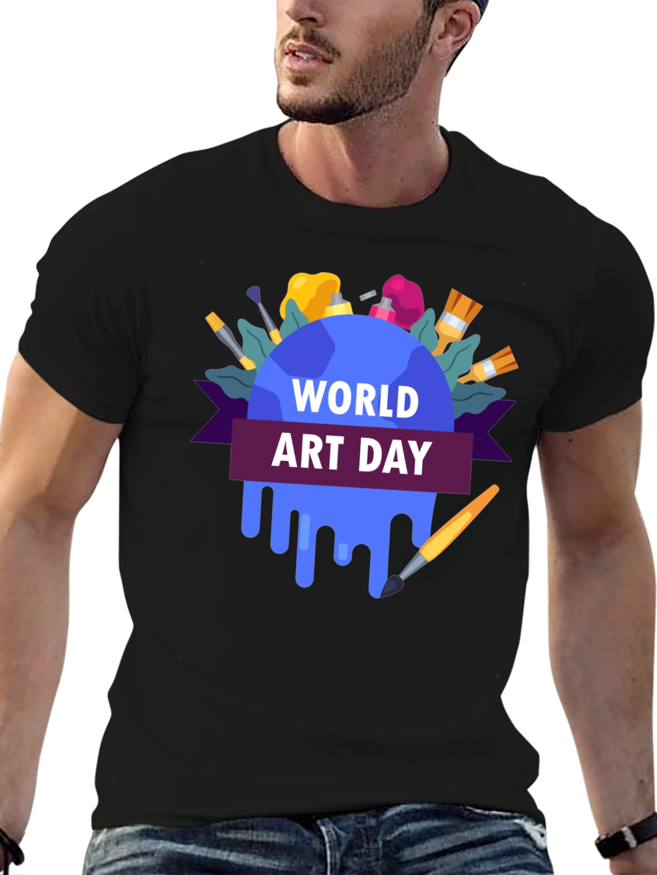 World Art Day Graphic Tee - Unisex