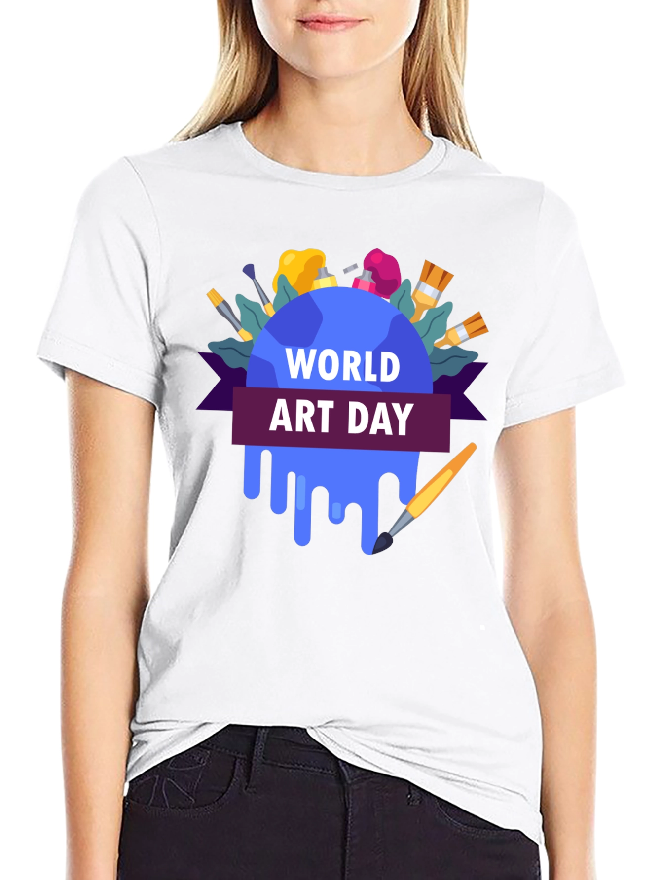 World Art Day Graphic Tee - Unisex