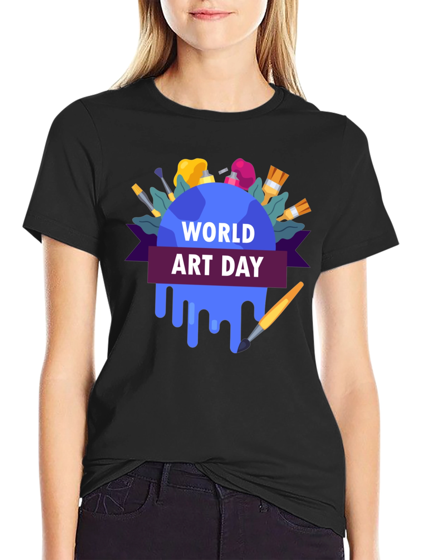 World Art Day Graphic Tee - Unisex